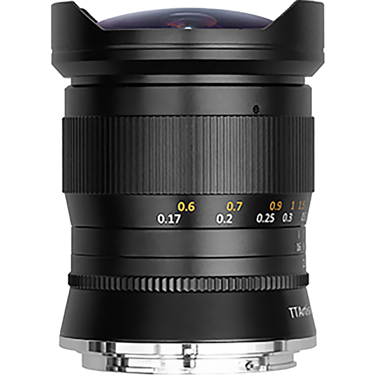 Объектив TTArtisan 11mm F2.8 Fisheye Z-mount Чёрный 