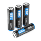 Комплект батареек EBL Lithium AA 3000mAh (4шт) - Изображение 186719