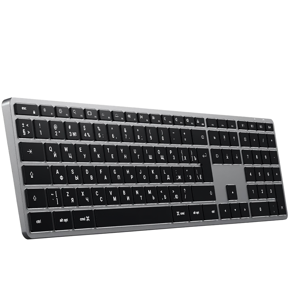 Клавиатура Satechi Slim X3 Bluetooth (RU) Серая 
