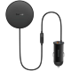 Беспроводная зарядка для авто Baseus CW01 Magnetic 40W Чёрная - Изображение 203678