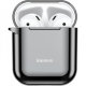Чехол Baseus Shining Hook Case для Apple Airpods Чёрный - Изображение 117473