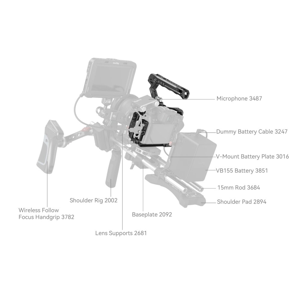 

Клетка SmallRig 4520 Kit для Nikon Z 6III