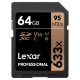 Карта памяти Lexar SDXC 64Gb V30 UHS-I U3 (633x) - Изображение 147496