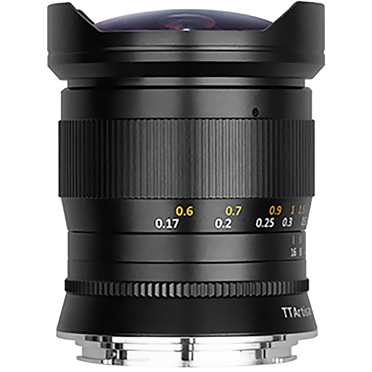 Объектив TTArtisan 11mm F2.8 Fisheye RF-mount Чёрный 