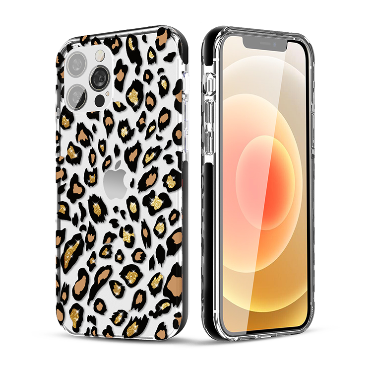

Чехол PQY Wild для iPhone 13 Leopard Kingxbar IP 13 6.1