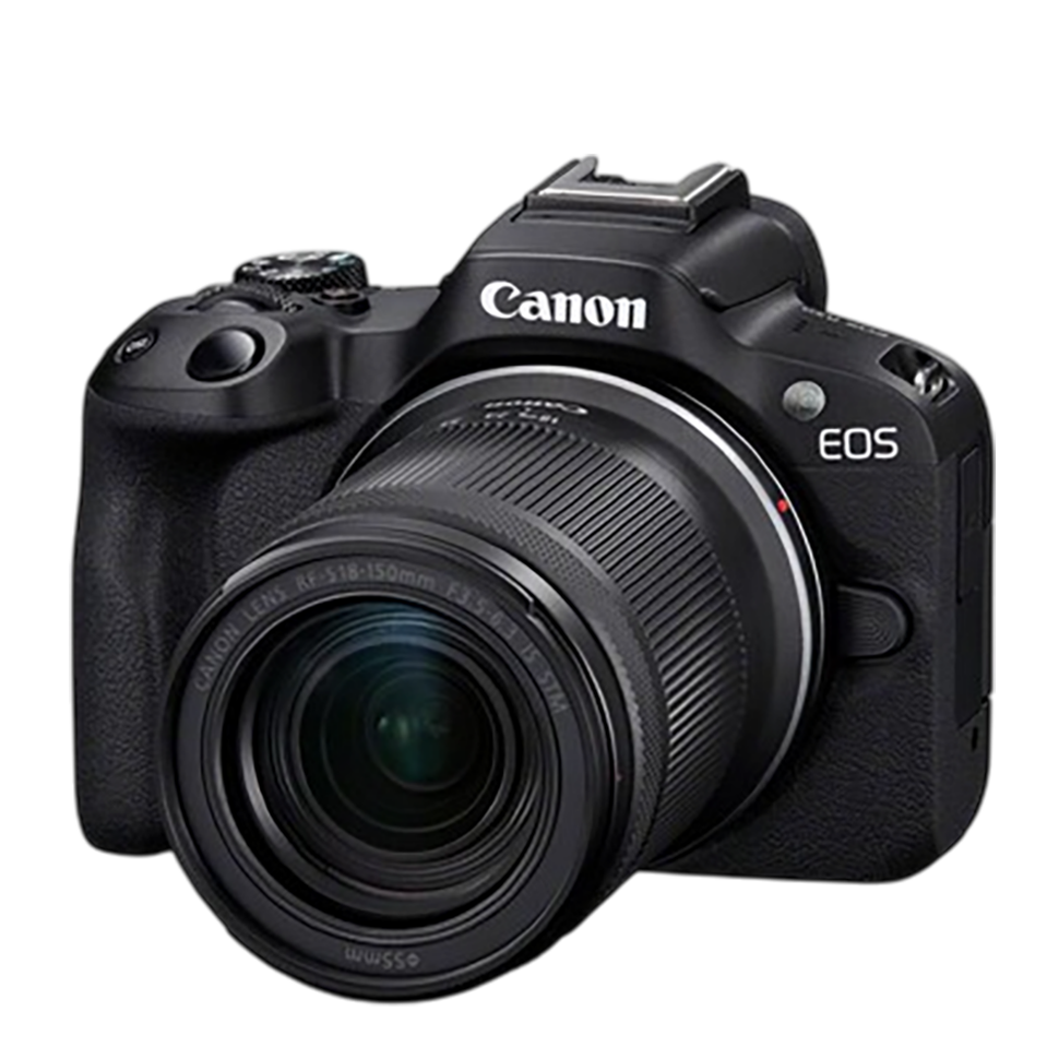 Беззеркальная камера Canon EOS R50 Kit RF-S 18-150mm f/3.5-6.3 IS STM Чёрная 