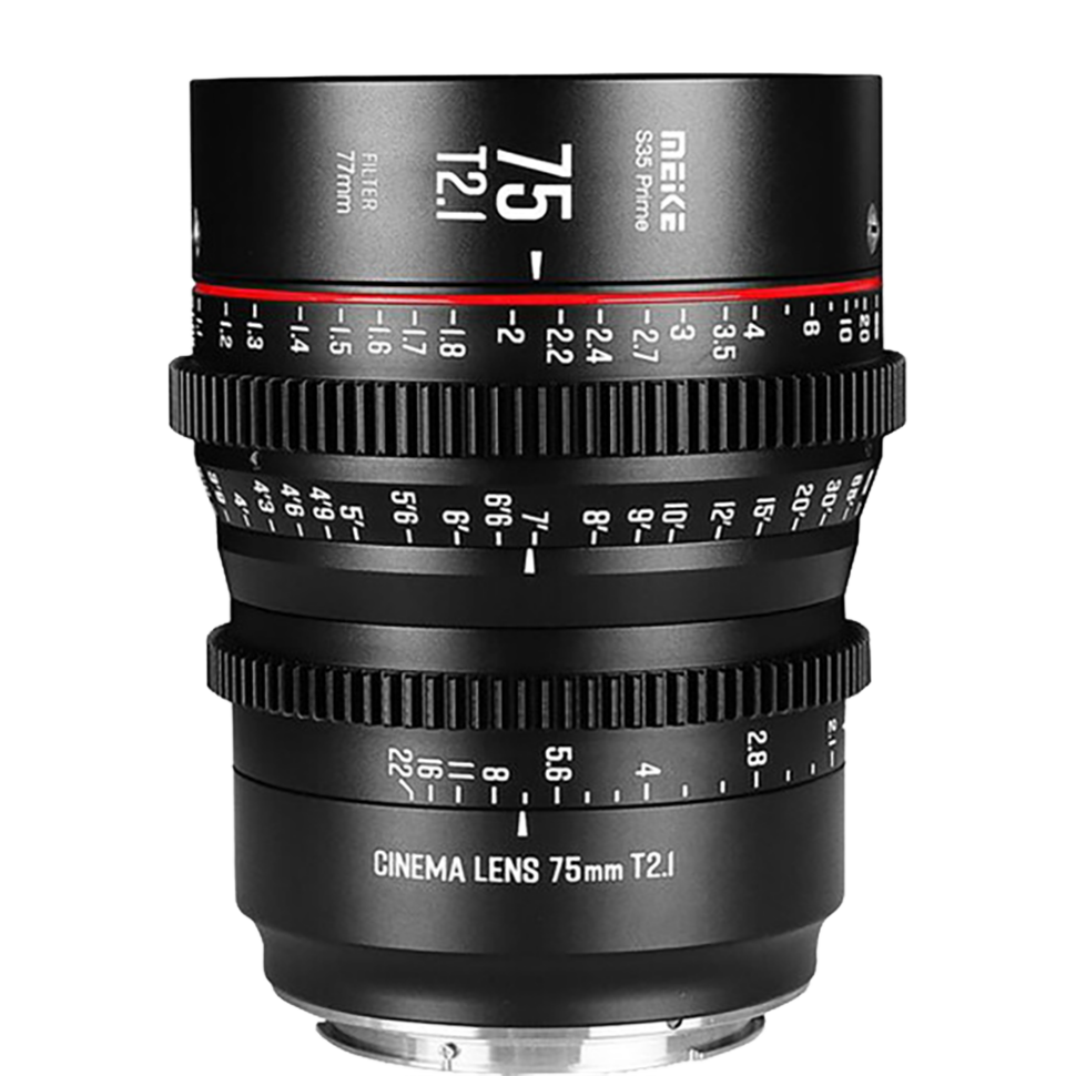 Объектив Meike S35 Prime 75mm T2.1 II PL-mount 