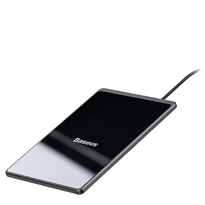 Беспроводная зарядка Baseus Card Ultra-thin 15 Вт Черная 