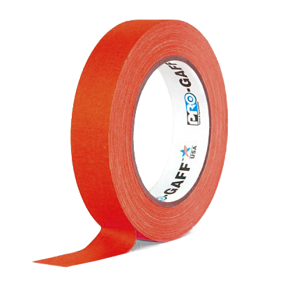Gaffer tape матовый Pro Gaff 24мм Красный 