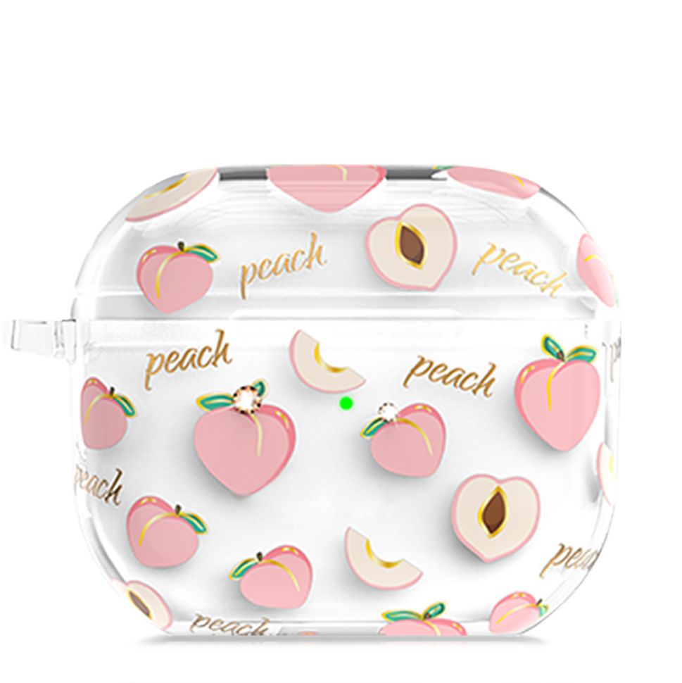 Чехол PQY Fresh для Apple Airpods 3 Peach 
