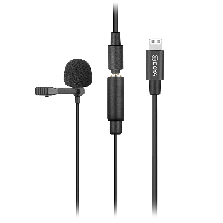 Микрофон петличный BOYA BY-M2 Lightning MFI 