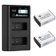 2 аккумулятора LP-E17 + зарядное устройство Powerextra CO-7144 - Изображение 113594