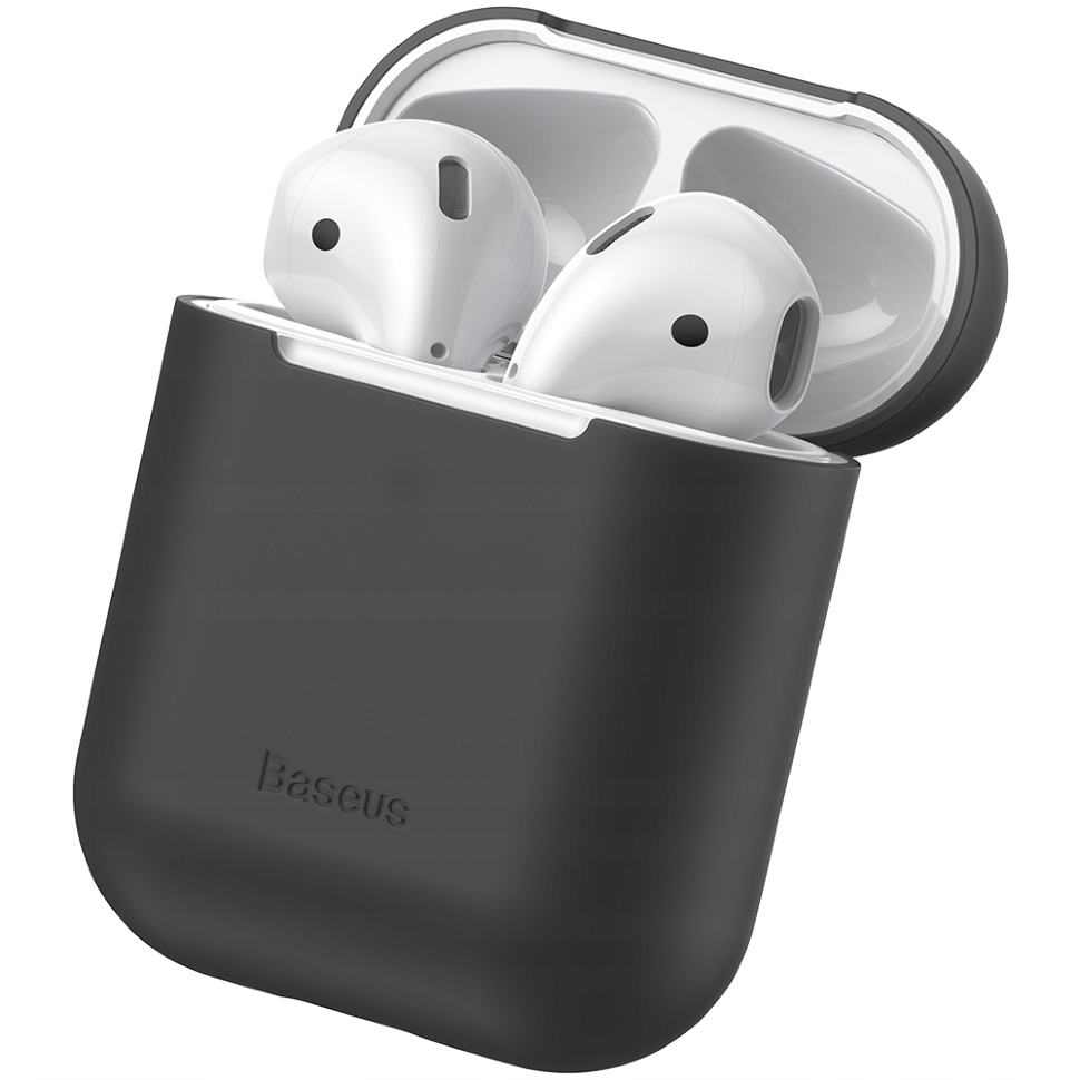 Чехол Baseus Case для Apple Airpods Чёрный 