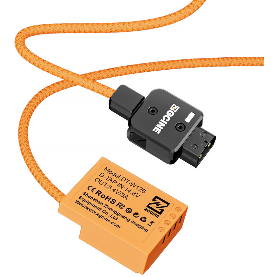 

Адаптер питания ZGCine NP-W126 - D-Tap DT-W126