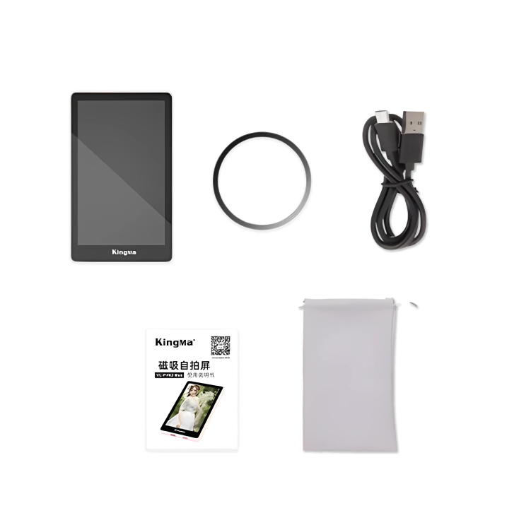 

Монитор для селфи KingMa VL-PH02 MAX MagSafe Чёрный PH02-MAX