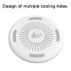 Док станция Baitu W300 Dual Wireless Charger Черная - Изображение 86615
