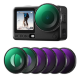 Комплект светофильтров K&F Concept Screw-in Fit CPL + ND + Black Mist 1/4 для DJI Osmo Action 6 (6шт) - Изображение 291958