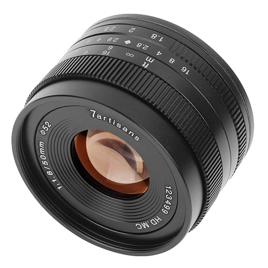 

Объектив 7Artisans 50mm F1.8 E-mount Чёрный A701B