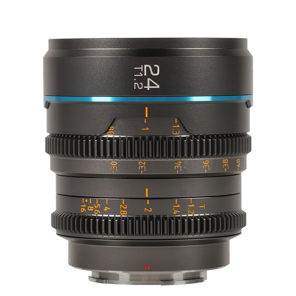 Объектив Sirui Nightwalker 24mm T1.2 S35 Micro 4/3 Серый 