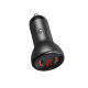 Автомобильное зарядное устройство Baseus inAuto Dual Quick Charger 45W Серебро - Изображение 124590
