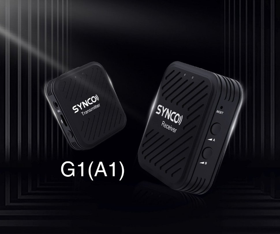 

Радиосистема Synco G1(A1) RX + TX Чёрная G1A1