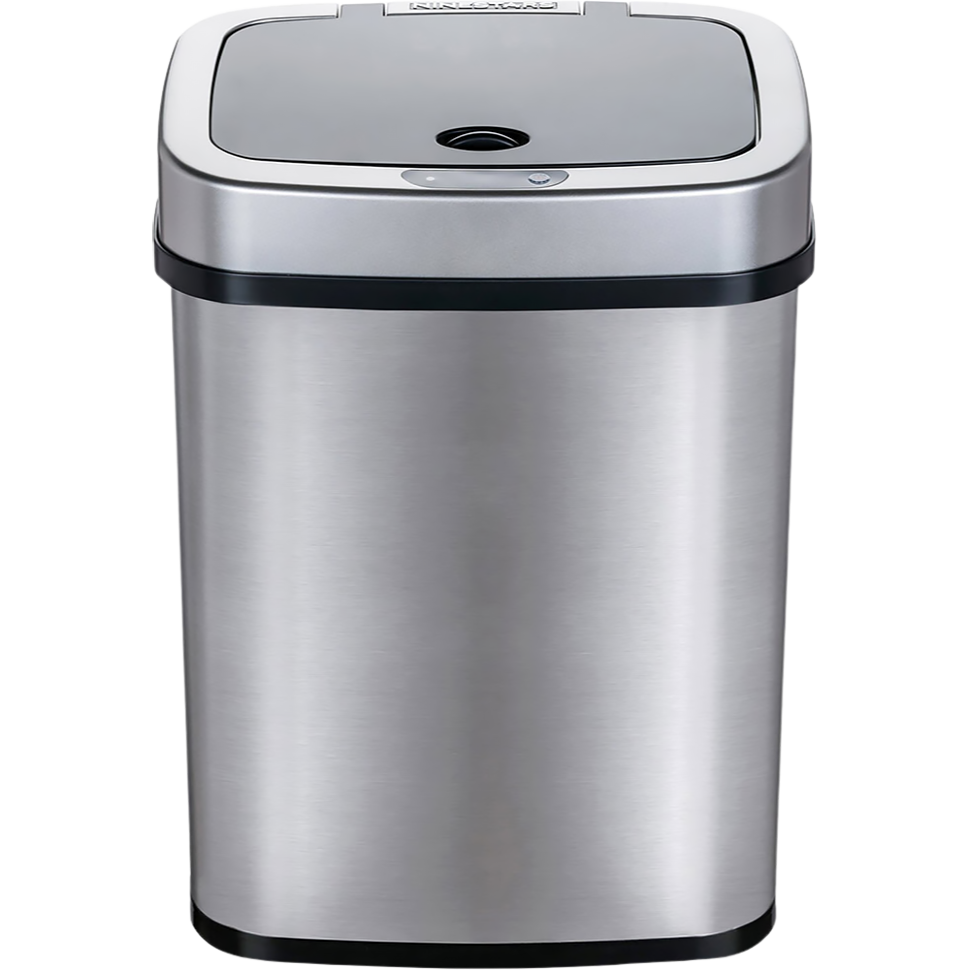 Умная урна для мусора Ninestars Stainless steel Sensor 12л Серебро 