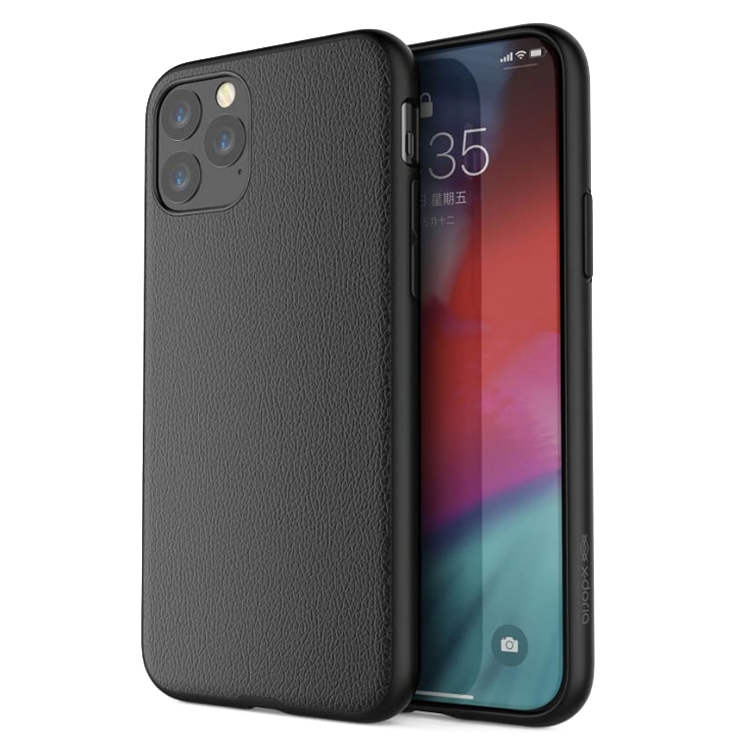 Чехол X-Doria Dash Air для iPhone 11 Pro Чёрная кожа 