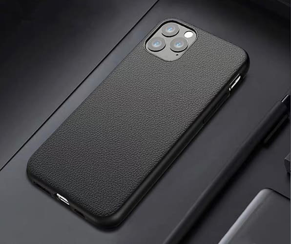 

Чехол X-Doria Dash Air для iPhone 11 Pro Чёрная кожа 486736