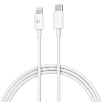 Артикул: 28597. Кабель ZMI AL856 Lightning - Type-C MFI 150см Белый