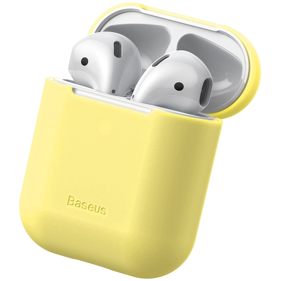 Чехол Baseus Case для Apple Airpods Желтый 