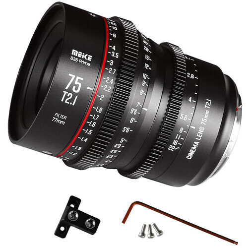 

Объектив Meike S35 Prime 75mm T2.1 II EF MK-7521S35-EF II