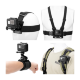 Комплект креплений K&F Concept Accessories Set для POV съёмки на экшн-камеру и смартфон - Изображение 276291