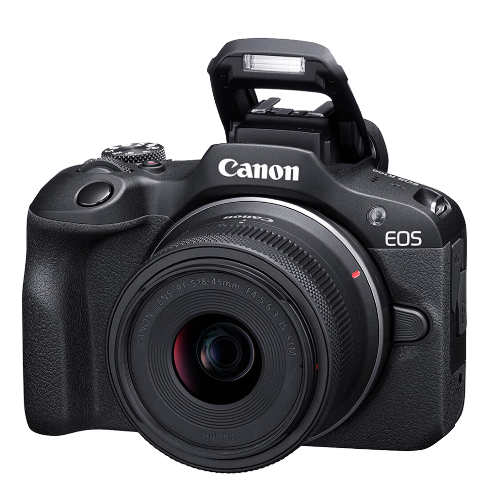 Беззеркальная камера Canon EOS R100 Kit (+ RF-S 18-45mm f/4.5-6.3 IS STM) 