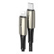 Кабель Baseus Waterdrop Type-C  - Lightning PD 18W 1.3м Чёрный - Изображение 182448