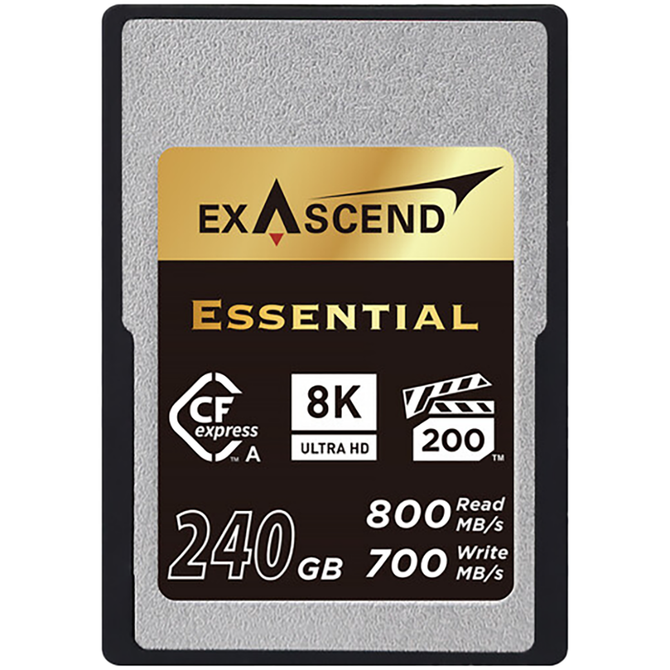 Карта памяти Exascend Essential CFexpress Type A 240GB 