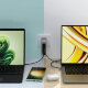 Сетевой адаптер Satechi 145W USB-C 4-Port GAN Серый - Изображение 237828