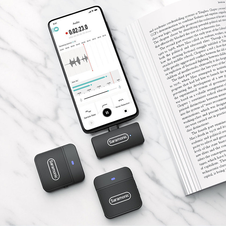 

Радиосистема Saramonic Blink100 B4 (2TX+RXDI) Lightning