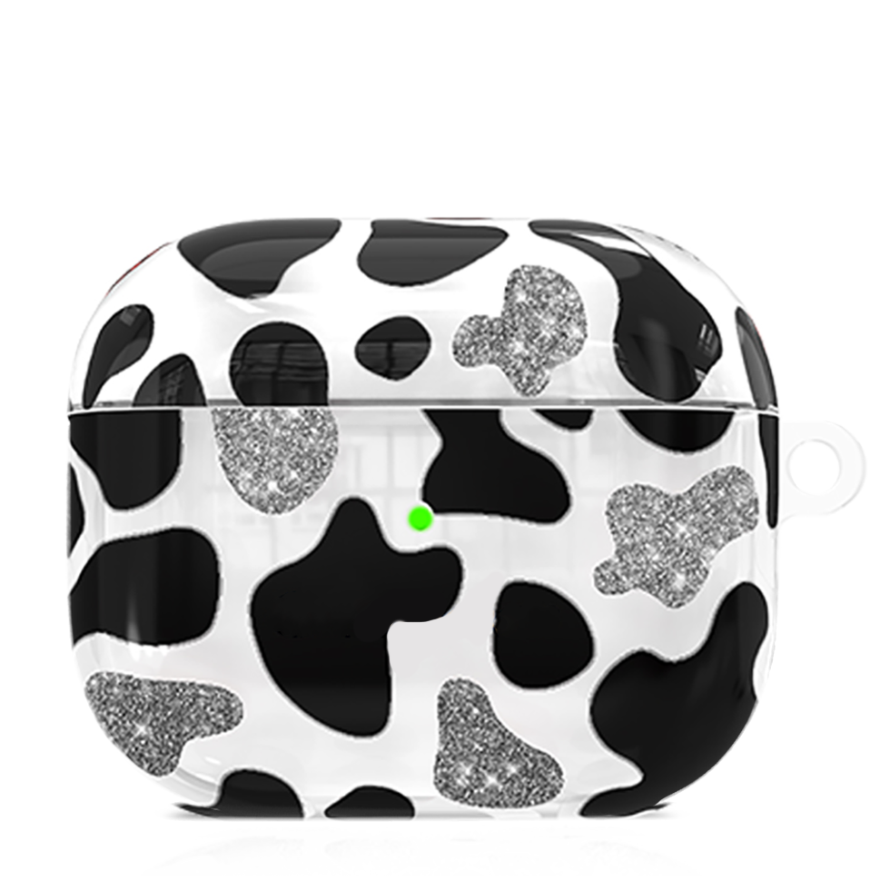 Чехол PQY Charm для Apple AirPods 3 Cow 