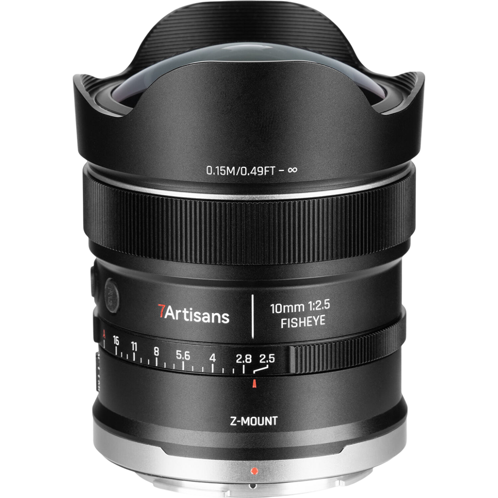 Объектив 7Artisans AF 10mm F2.5 MAX Z-mount 