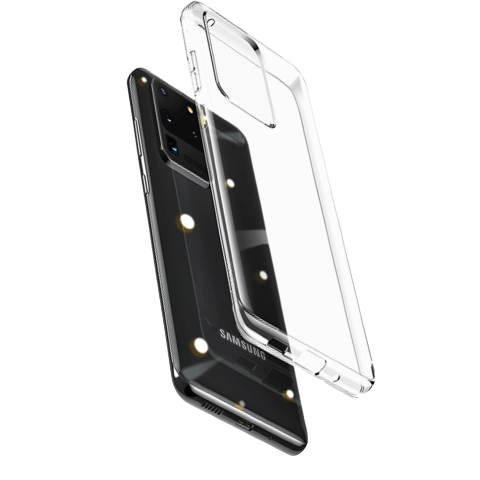 Чехол Baseus Simple для Galaxy S20 Ultra Прозрачный 