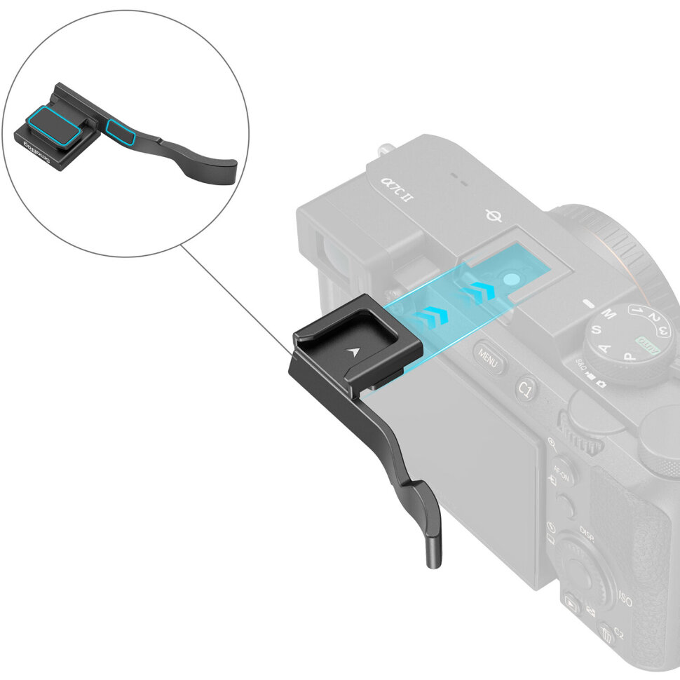 

Упор для большого пальца SmallRig 4820 Thumb Grip для Sony A7CII/A7CR/A7C Черный