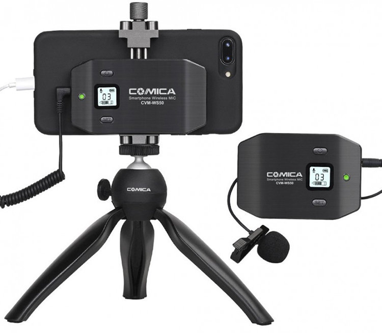 

Радиосистема CoMica UHF CVM-WS50 B для смартфона CVM-WS50B