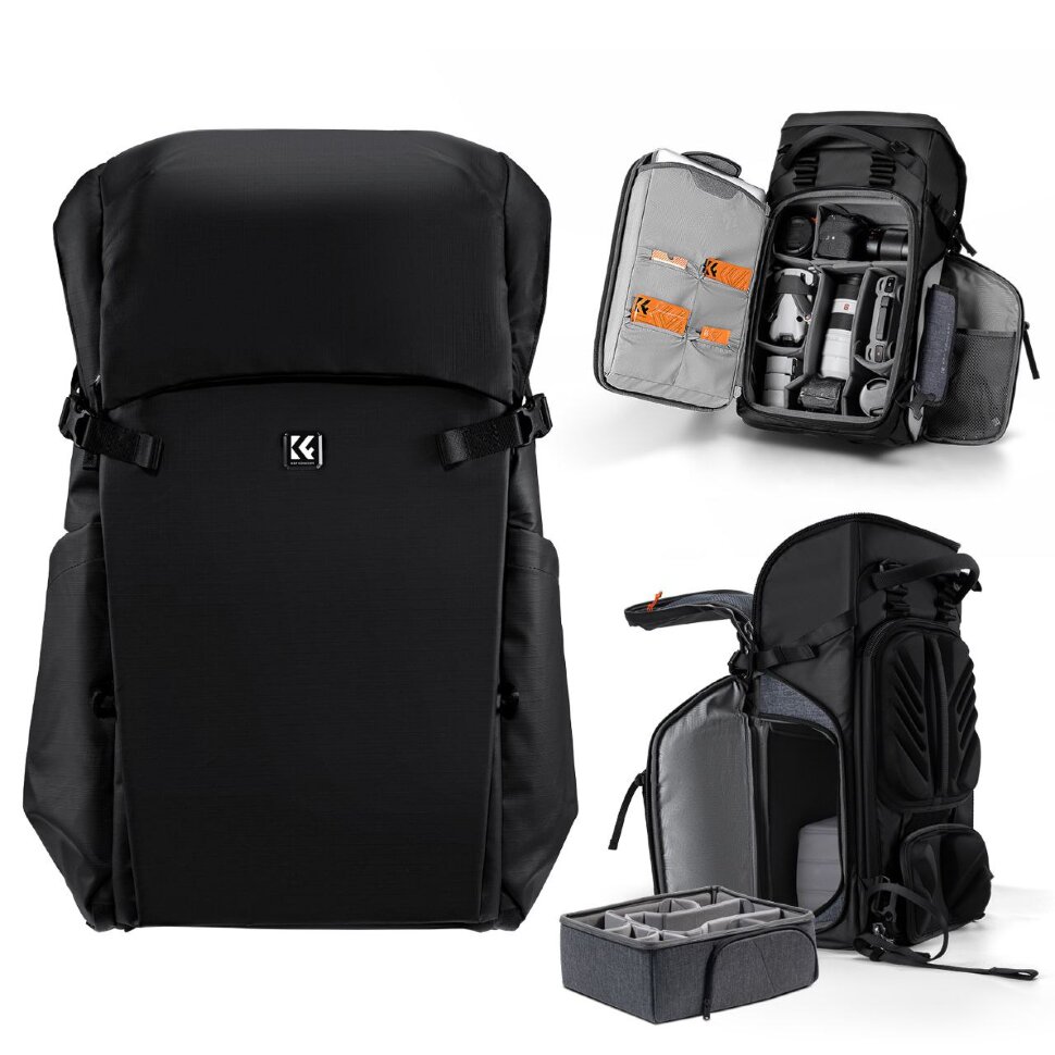 

Рюкзак K&F Concept Nature Wander Hiking and Outdoor Чёрный KF13.206V1
