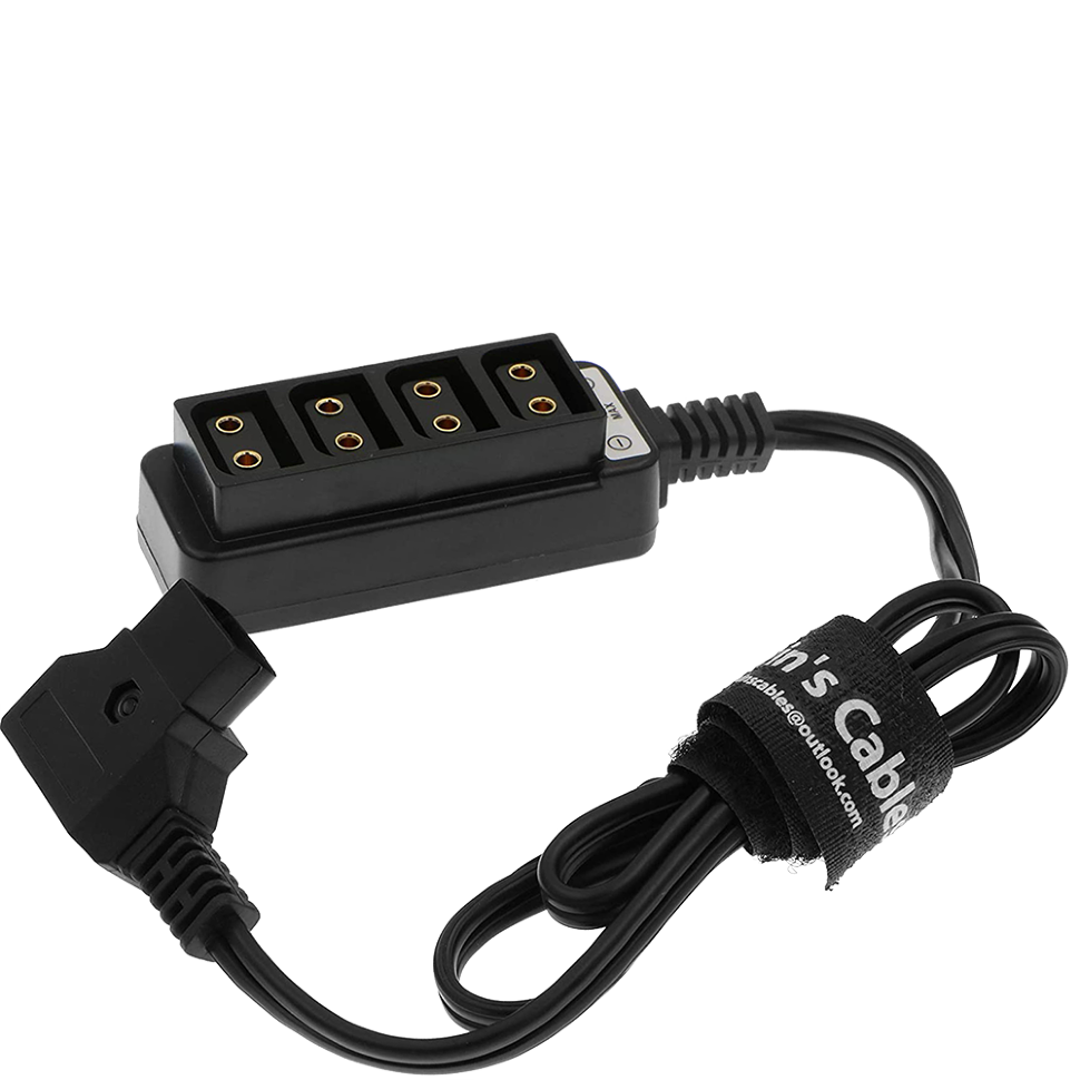 Разветвитель Alvin&#039;s Cables D-TAP на 4 порта D-TAP (гибкий кабель) 