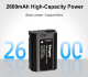 Аккумулятор KingMa DMW-BLK22 Type-C 2600mAh - Изображение 288253