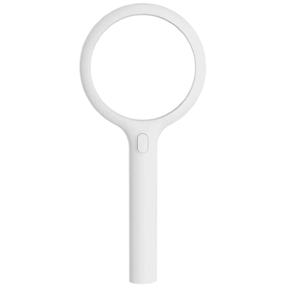Увеличительное стекло с подсветкой Xiaoda 3X Illuminated HandHeld Magnifier Белое 