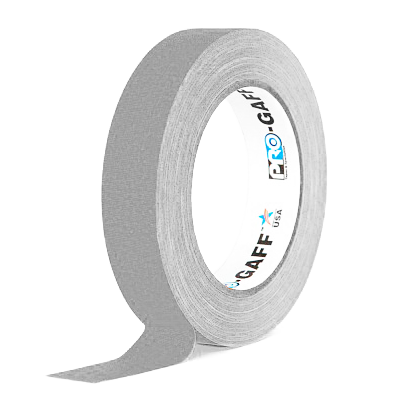 Gaffer tape матовый Pro Gaff 24мм Серый 
