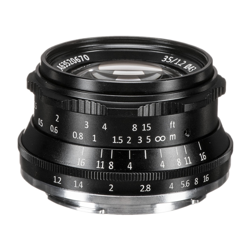 Объектив 7Artisans 35mm F1.2 E-mount Чёрный 