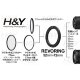 Переходное кольцо H&Y RevoRing Variable Adapter 52-72мм для 77мм Жёлтое - Изображение 300315